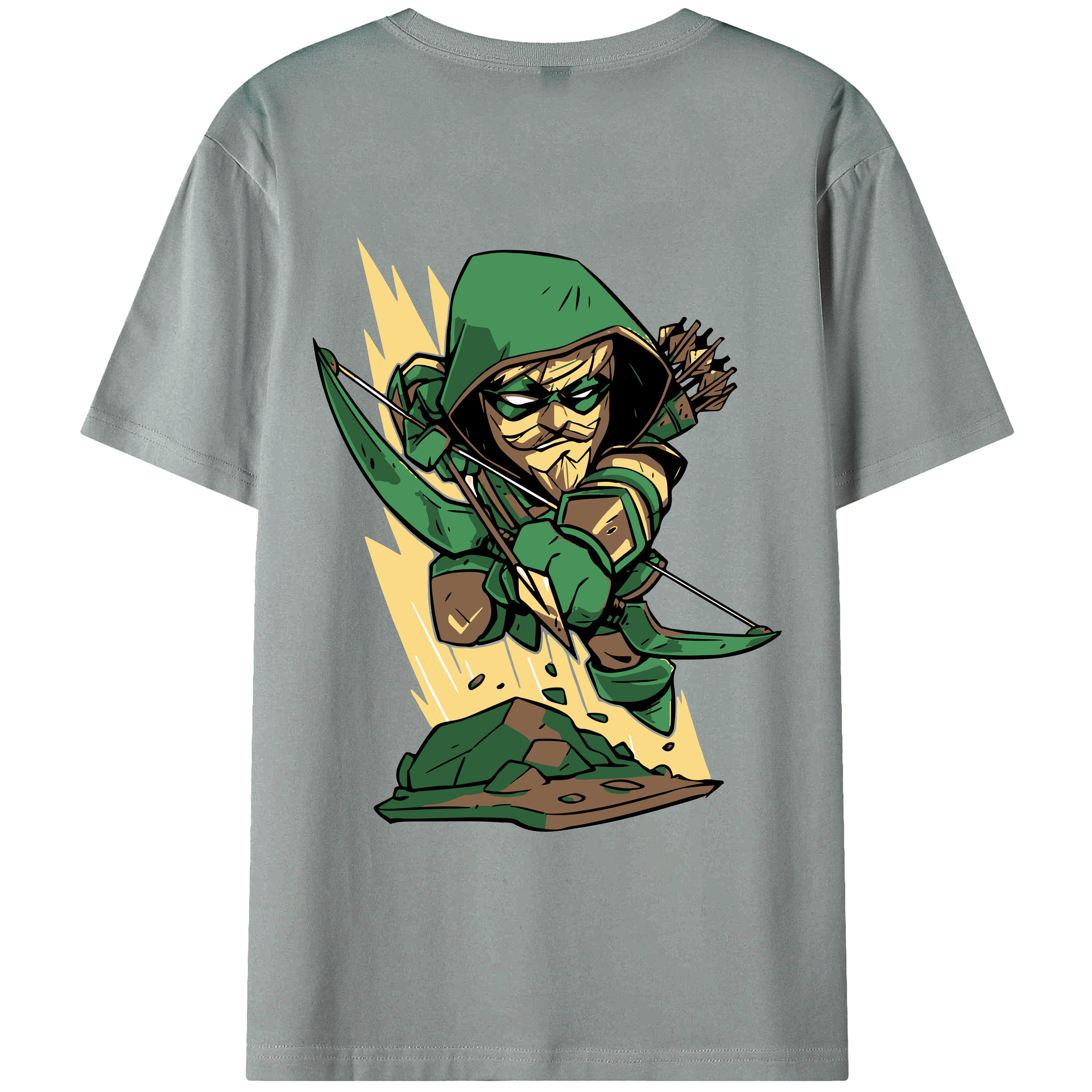 （画像用） アベンジャーズ The Avengers 綿100％ メンズ半袖Tシャツ（バックプリント） 通気性